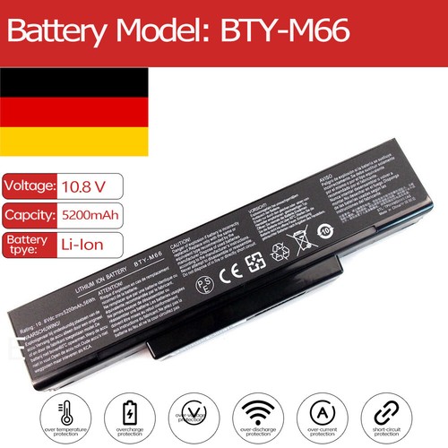 Bty m66 akku für msi - für, ex